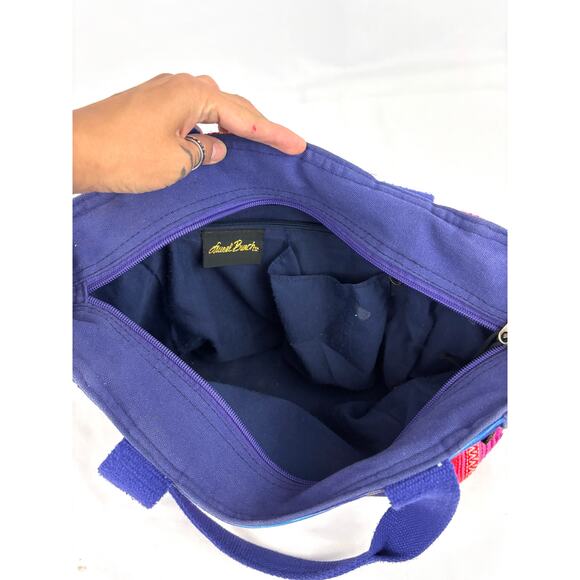 Laurel Burch Woof Dog Medium Tote Bright Furry Friend Travel Bag - Picture 16 of 16